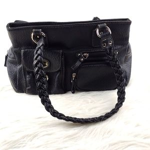Rosetti Black Shoulder Bag